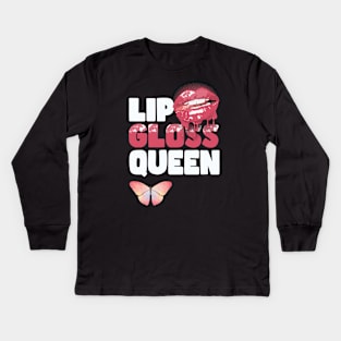 Lipstick Queen: Butterfly Kids Long Sleeve T-Shirt